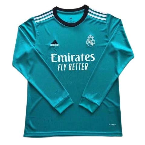 Ausweichtrikot Thailand Real Madrid ML 2021-2022 Günstige Fußballtrikots